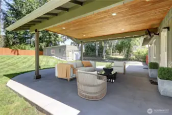 22x18 covered patio - new in 2019  Virtually Staged
