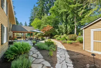 Beautiful landscaping