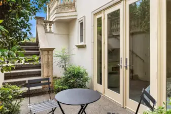 Terrace offers time of tranquility and grace