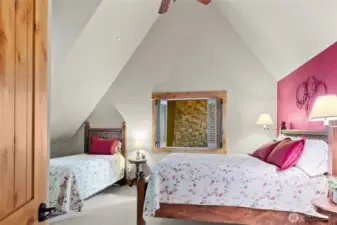 Second floor bedroom three with en-suite.