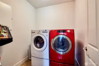 On the lower level you'll find a laundry room, storage closet and a 2 car garage with an adjacent unfinished basement area will high ceilings and tons of storage space.