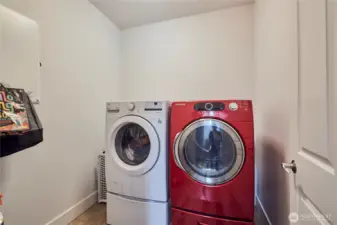 On the lower level you'll find a laundry room, storage closet and a 2 car garage with an adjacent unfinished basement area will high ceilings and tons of storage space.