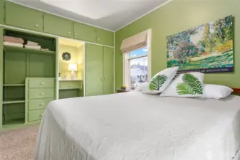 Bedroom on the main floor