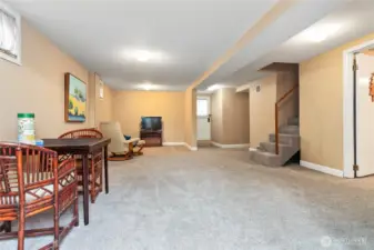 Downstairs living room
