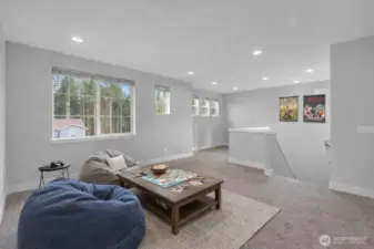 Upstairs loft