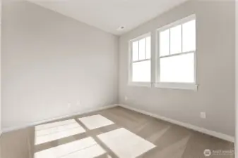 Your guests never have to go upstairs with a downstairs bathroom. Pictures are for representational purposes only, colors and features may vary.