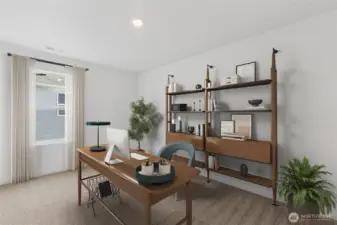 Or use the space for an office! Pictures are for representational purposes only, colors and features may vary.