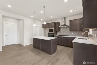 Quartz countertops. Pictures are for representational purposes only, colors and features may vary.