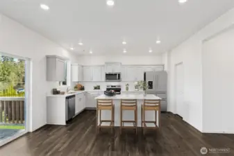 Quartz countertops. Pictures are for representational purposes only, colors and features may vary.