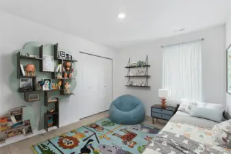 Bedroom two. Pictures are for representational purposes only, colors and features may vary.