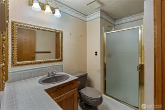 3/4 bath in ADU