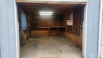 Inside Garage