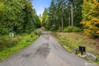 Gated and paved, nestled amongst other multi-million dollar homes