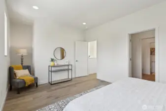 3rd floor primary bedroom
