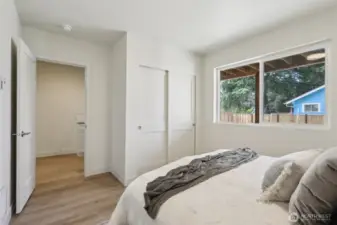 Lower level bedroom