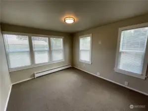 Den, Office or Downstairs 4th Bedroom with Window Views of Man-Cave and EAST Side Yard.