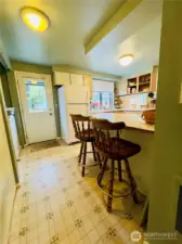 Kitchen/Backdoor Perspective
