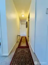 Hallway to bedrooms
