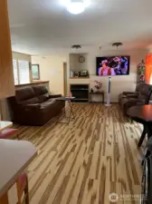 Laminate Floors through out the main level.