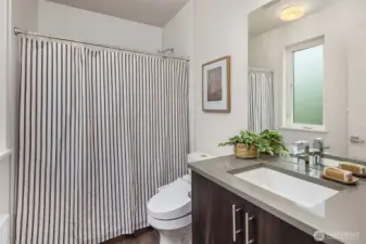 Bathroom for the 5th bedroom/office.