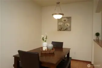 Dining area.