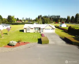 Front Aerial View