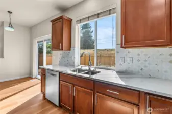 Newer dishwasher too.