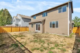 Back of home