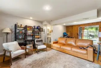 large downstairs bonus room