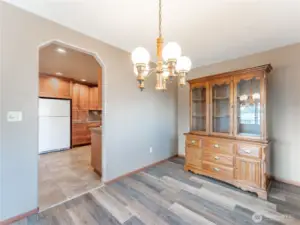 Main floor dining room