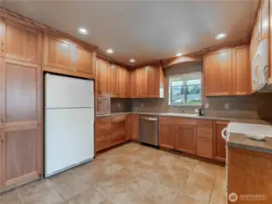 Main floor kitchen