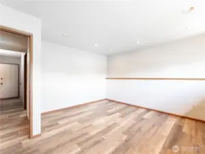 Lower floor family room