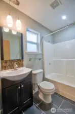 Full bath upstairs