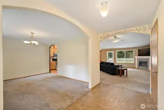 Entry from Front Door