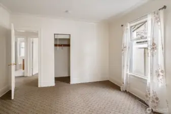 Main floor bedroom #1.