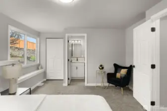 downstairs second master bdrm