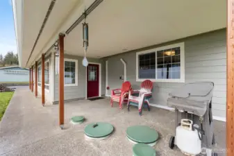 Great place to BBQ and watch the sunset.