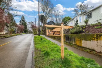 Some neighborhoods announce themselves loudly. Pigeon Point does not. Tucked atop the most northeastern outlook in West Seattle, this quietly beloved enclave feels more like a discovery than a destination—lush, eclectic, neighborly, and wonderfully unbothered by the rush of the city around it. Perched high above the street within this hidden-gem community is a one-level contemporary home that captures everything people love about living here: privacy, views, greenery, connection, and easy access to both downtown Seattle and the best of West Seattle.