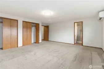Spacious Primary Suite- with two large closets