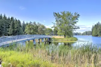 Bridge to Island Park