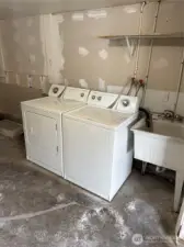 Laundry for detached unit