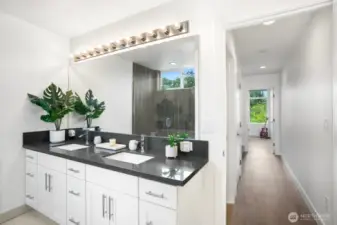 Primary suite bathroom