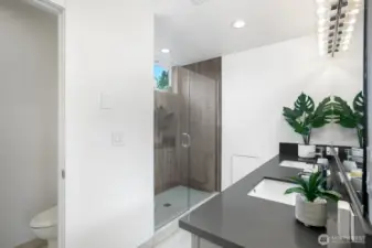 Primary suite bathroom