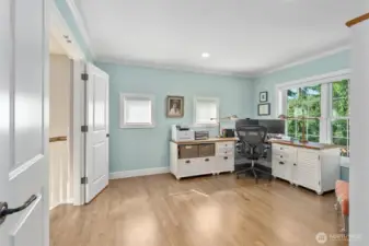 Flex roof of primary bedroom.