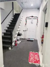 Interior hall and stairs