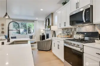 Photos of furnished model home on Lot 18 of same plan. No two homes are alike. Color selections and details will vary. Ask for details