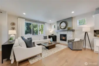 Photos of furnished model home on Lot 18 of same plan. No two homes are alike. Color selections and details will vary. Ask for details