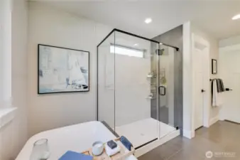 Photos of furnished model home on Lot 18 of same plan. No two homes are alike. Color selections and details will vary. Ask for details