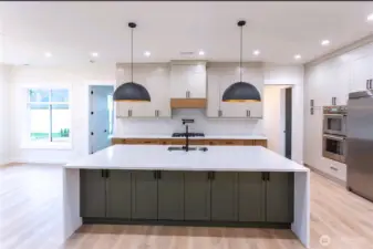 large kitchen