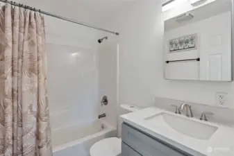 updated bathroom